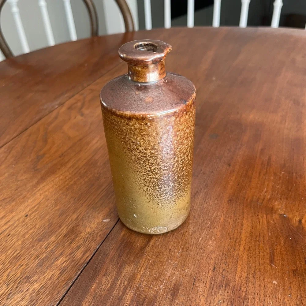 Antique Lovatt & Lovatt Stoneware Master Ink Bottle - Notts Langley Mill